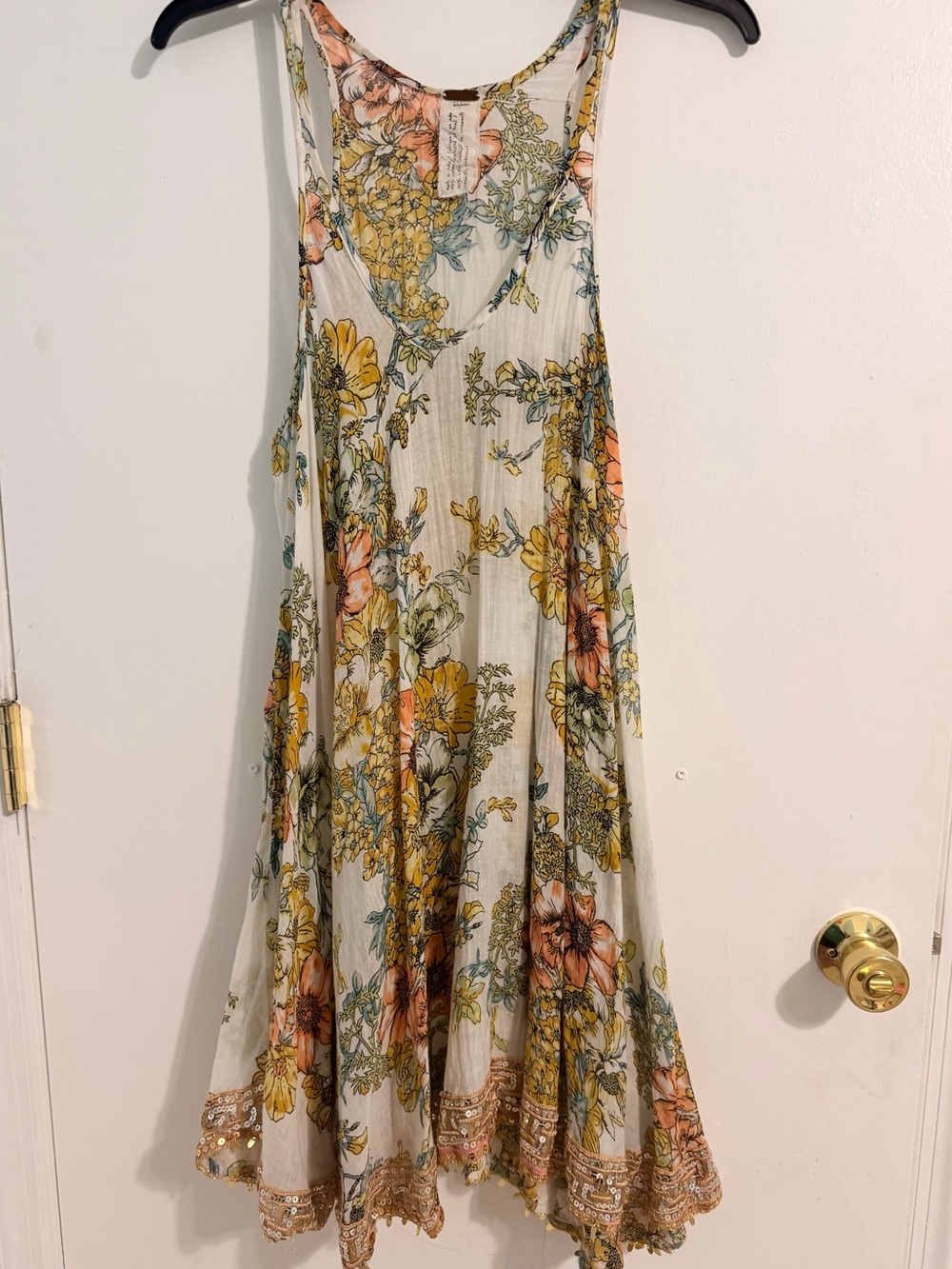 Free People Slip Dress Cover up Dress medium